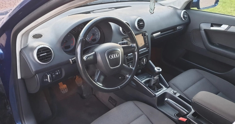 Audi A3 cena 31999 przebieg: 260569, rok produkcji 2010 z Piotrków Kujawski małe 781